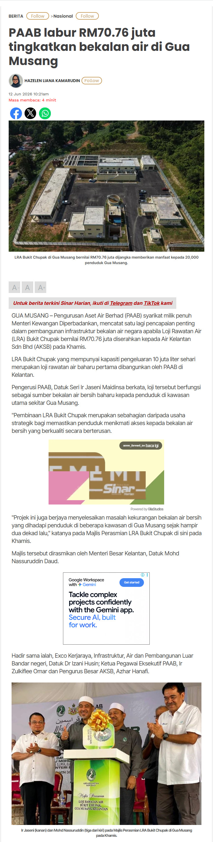 PETIKAN%20SINAR%20HARIAN%20BERTARIKH%2012%20MEI%202026%20 %20PAAB%20LABUR%20RM70.76%20JUTA%20TINGKATKAN%20BEKALAN%20AIR%20DI%20GUA%20MUSANG